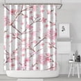 thumbnail image 2 of Waterproof Pioneer Shower Curtain 72x84 Inch Polyester Unique Cute Floral Shower Curtain for Bathroom Hotel Home Decor with 12 Plastic Hooks, 2 of 5