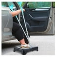 thumbnail image 5 of Step Stool, Non-Slip Mobility Step Platform, Safety Riser Step Stools for Seniors & Adults, 420Lbs acity, Indoor/Outdoor Half Step for Stairs, Cars, Bed, Chair, Bathtub Gray, 5 of 7