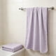 thumbnail image 4 of Juego de toallas de baño extra grandes - Toallas de floco súper suaves y absorbentes de 55x27,55 pulgadas para gimnasio, playa y viajes, 4 of 6