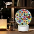 thumbnail image 6 of Naloa Cute Dogs Collage Acrylic LED Night Light Custom LED Lights Personalized Nightlight Customized Gifts for Family Couples Friends, 6 of 9