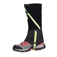 thumbnail image 3 of Kids , Boot Waterproof Kids Snow Gaiter, Durable Boot Leg Black, 3 of 7