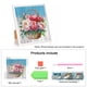 thumbnail image 4 of Kit Con Forma Especial Parcial DIY 5D Flores 30x30cm, 4 of 9