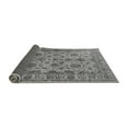 thumbnail image 2 of Ahgly Company Indoor Round Oriental Gray Industrial Area Rugs, 3' Round, 2 of 4