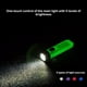 thumbnail image 3 of Yuarrent Mini llavero linterna Universal al aire libre llavero de emergencia lámpara colgante pequeño llavero impermeable luz Camping senderismo luces Estufas de camping Transparente Yuarrent OD029580-02B, 3 of 6