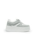 thumbnail image 2 of Women’s high heel casual sneakers lightweight lace-up fashion shoes, 2 of 5