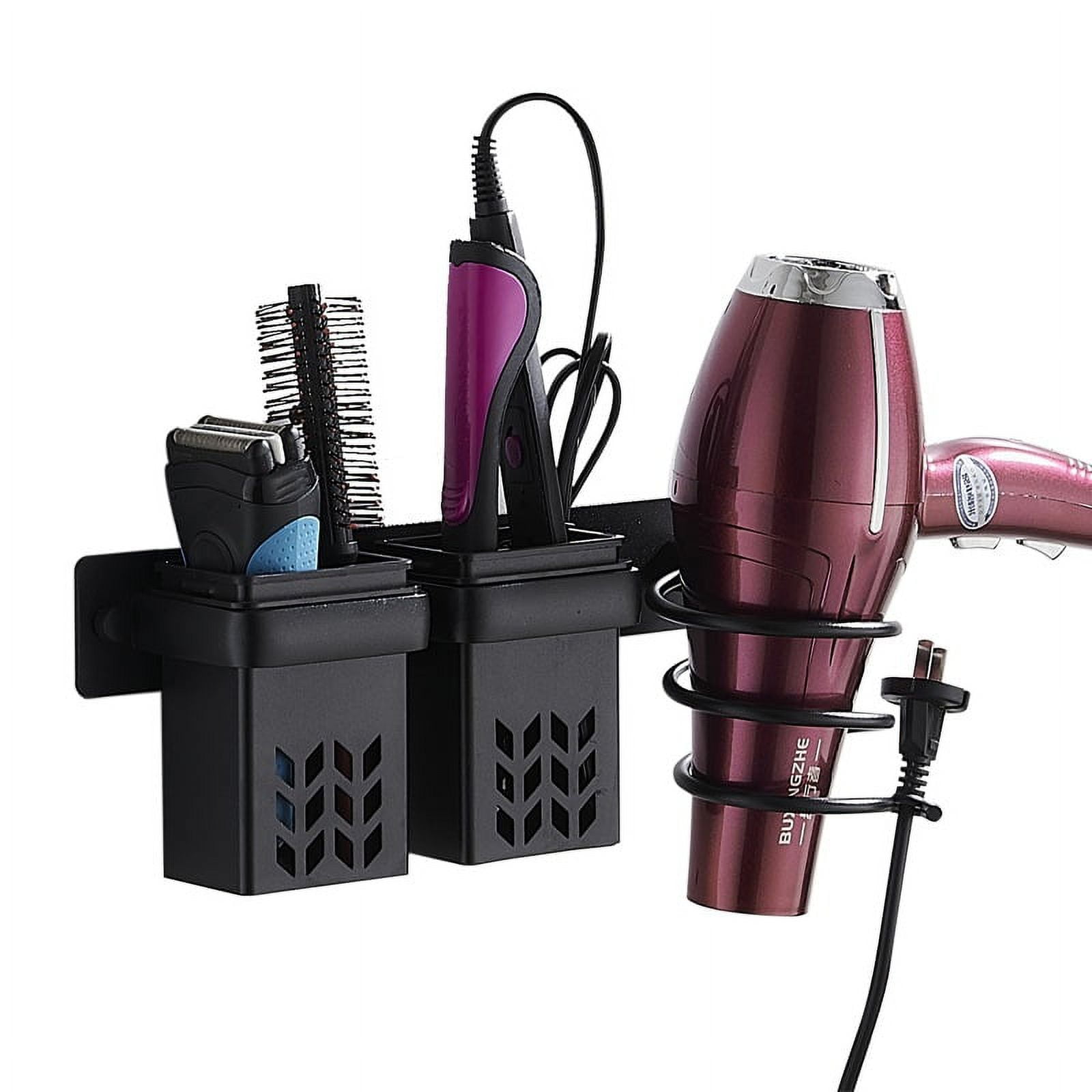 Support Pour Sèche-cheveux Mural Ou Posable - Accessoire Salle De Bain Générique, Neuf, Pour Ranger Votre Sèche-cheveux