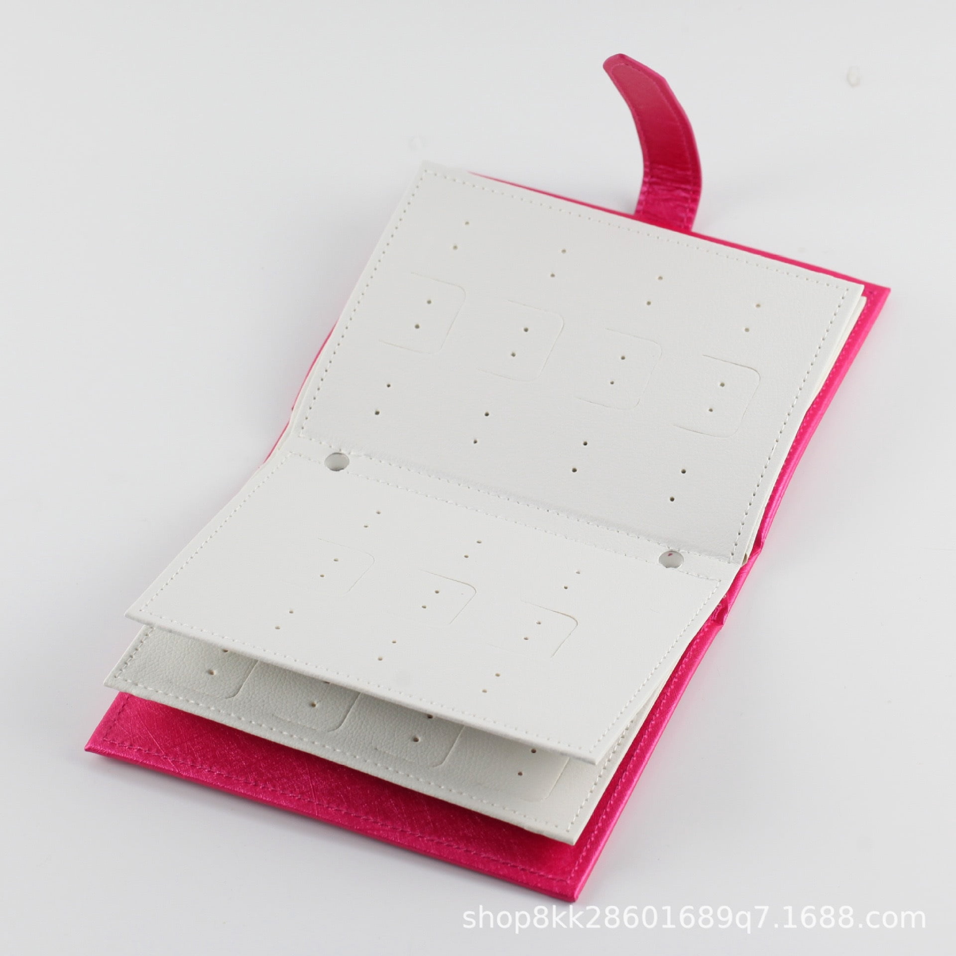 BH-JJSMGS Earring Book Design Portable Earring Holder Travel Jewelry Organizer Case For Earring