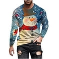 thumbnail image 2 of Aimik Hanes Ugly Christmas Sweaters for Men and Couples Funny Designs Novelty Wintertime and Holiday Parties Pullover Sweater-Multicolor XL, 2 of 4