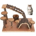 thumbnail image 4 of Escalera de escalada Para mascotas pequeñas Bling Bling madera de manzana, 4 of 12