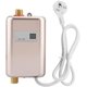 thumbnail image 1 of Calentador de agua eléctrico 220V 3400W Calentador de agua sin tanque para convertir agua fría en agua caliente Temperatura de flujo de agua ajustable Cocina Baño (Oro) Vhermosa BST3055471, 1 of 5