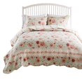 thumbnail image 2 of Juego de ropa de cama Benzara, 3 unidades, color King Cotton Floral, 2 of 6