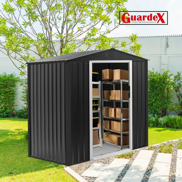 Bodega Almacenamiento Casa Cobertizo Para Exterior De Acero, image size:612x612