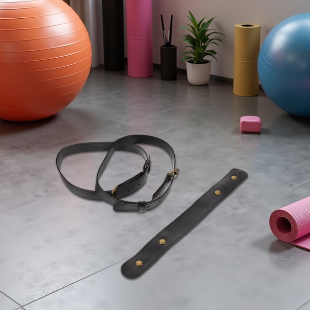 BESTYASH Bandas De Cuero PU Para Llevar Esterilla De Yoga Con Ajustable Para Uso Deportivo