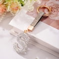 thumbnail image 3 of Encanto de letra S de Uxcell con rhinestones para hacer joyas, blanco, 3 of 6