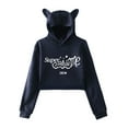 thumbnail image 2 of ILLIT merch  Super Real Me hoodie  kawaii cat ear drawstring  sweatshirt  men/women kpop pullovers, 2 of 6