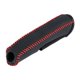 thumbnail image 3 of Funda para pomo de palanca de cambios de coche, decoración, suave, estable, profesional, cómoda, moderna. Líneas negras y rojas, 3 of 8