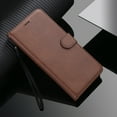 thumbnail image 5 of Compatible with Google Pixel 7 PRO 5G Case Premium Leather Cover with Cash Card Slots Soft TPU Back Cover Magnetic Flip Leather Wallet Case - Brown, 5 of 5