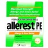 Allerest PE Allergy & Sinus Relief Tablets, 18ct