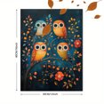 thumbnail image 3 of Qisvanset 12x16 Inch Framed Canvas Wall Art Meadow Sleeping Fox Wildflower Cottagecore Rustic Wall Art, 3 of 8