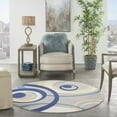 thumbnail image 3 of Nourison Grafix Mid-century Geometric Grey Area Rug, 3 of 10