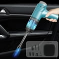 thumbnail image 4 of YAYHDS Powerful Suction Power Car Home Vacuum Cleaner Suction And Blowing 3-in-1 Vacuum Cleaner Mini Vacuum Cleaner For Crevices Keyboard Cleaner USB Rechargeable Clearance Sales Today Deals Prime, 4 of 9
