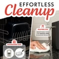 thumbnail image 6 of Gourmia 3.2 Qt Countertop Deep Fryer with Adjustable 280–380°F Control and Digital Display, 6 of 10