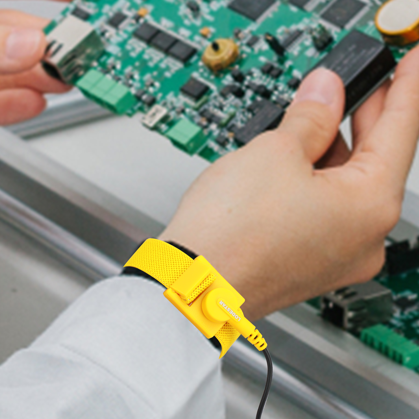 Lightweight AntiStatic Wristband Effective, Portable, Adjustable