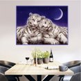 thumbnail image 2 of 30x40cm 5D Full DIY Diamond Painting, Serie de animales, DIY Diamond Rhinestone Canvas Punto de cruz Pintura por número para decoración de pared Adultos niños ER, 2 of 5