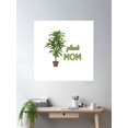 thumbnail image 2 of Plant Mom Poster Wall Art, Modern Wall Decor For Living Room Bedroom, 30x30 UNFRAMED, 2 of 3