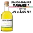 thumbnail image 2 of Otr-On the Rocks The Jalapeno Pineapple Margarita Tres Generaciones Cocktail, 375 ml Bottle, 20.0% ABV, 2 of 10