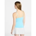 thumbnail image 3 of No Boundaries Cropped Cami Top with Shelf Bra, Women's XXS-XXL, 3 of 5