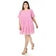 thumbnail image 2 of Vestido Vaporoso Roman Fashion Tallas Extras 002 Rosa Flores 36, 2 of 5
