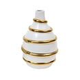 thumbnail image 2 of Florero de ceramica Perfecl Jarrón de ceramica Dorado, 2 of 8