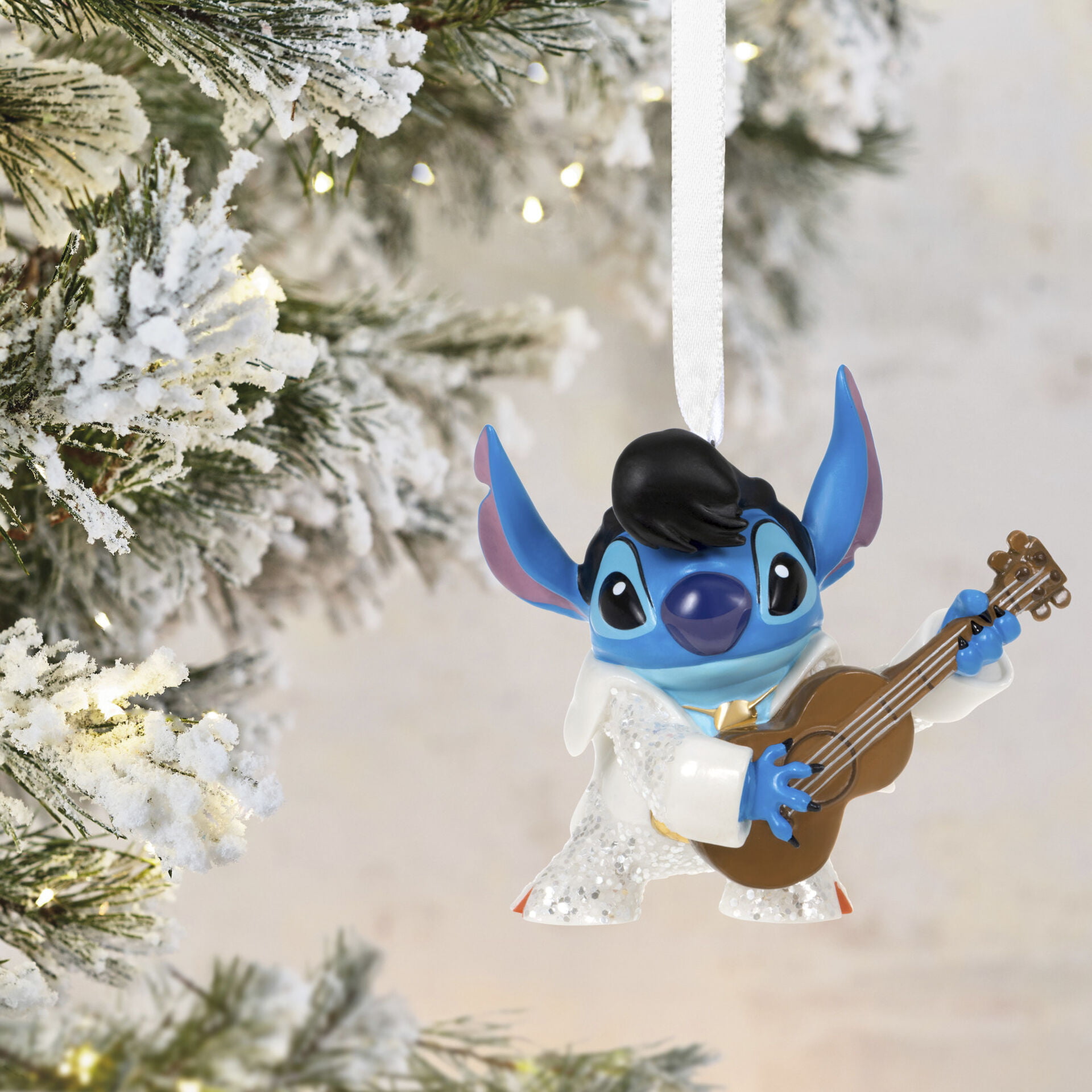 Stitch Have A Ohana Christmas Ornament - Growkoc