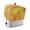 Light Yellow, variant on Toaster Cover 2 Slice, Ombre Orange, Dustproof Bakeware Oven Protector with Top Hook, Abstract Painting Watercolor Art Waterproof Small Kitchen Appliance Toasters Dust Cover, 12"x7.5"x8"