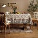 thumbnail image 2 of Mantel patdrea 140x140 cm transpirable cuadrado con diseño floral, 2 of 9