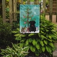 thumbnail image 2 of Merry Christmas Tree Pug Black Garden Flag, 2 of 3