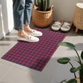 thumbnail image 4 of Red Blue Checkered Pattern Door Rugs,Washable Non Slip Door Mats Indoor,Decorative Door Mats,Entry Mat Indoor for Entrance,Bedroom,Kitchen,Bathroom,16"x24", 4 of 6