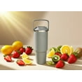 thumbnail image 1 of MAINSTAYS 30oz acier inoxydable TUMBLER gris, 1 of 9