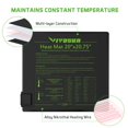 VIVOSUN Waterproof Seedling Heat Mat 20x20.75 inch