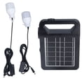 thumbnail image 4 of Solar Panel Lighting Kit 4000mAh Battery LED Emergency Power Supply Short Circuit Protection Portable Solar Light System, 4 of 8
