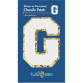 thumbnail image 7 of (6 pack) Hello Hobby Chenille G White Patch, 7 of 7