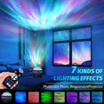 thumbnail image 2 of Northern Lights Galaxy Projector Night Light with 7 Effects - Ocean Wave & Aurora Projector for Kids Bedroom Decor, 2 of 5
