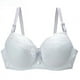 thumbnail image 1 of Sujetador con costura de encaje bordado, fino, de talla grande, con escote en V profundo, ropa interior sexy para mujer, 1 of 5