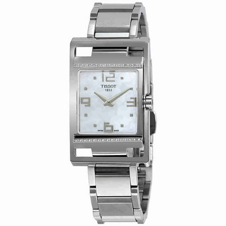 Tissot T-Trend Mother of Pearl Dial Stainless Steel Ladies Watch T0323091111701