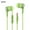 green, variant on Durable Metal Smart Phones Music Stereo Headphone Bass Earphone Earbuds Sport Headset WHITE