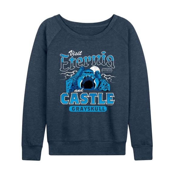 Masters of the Universe - Castle Grayskull Destination - Women's French Terry Long Sleeve Pullover