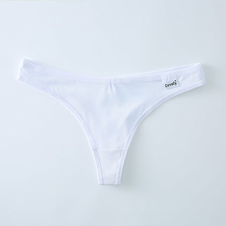 

uikmnh WomensIce Silk Low Waist Through Waist Bikini Brief Underwear Thong
