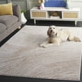 thumbnail image 3 of SAFAVIEH Opal Dederick Abstract Area Rug, Ivory/Beige, 5'3" x 7'6", 3 of 11