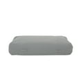 thumbnail image 5 of Noble House Caspio Polyurethane Foam Fabric Indoor Lounger Bean Bag in Charcoal, 5 of 5